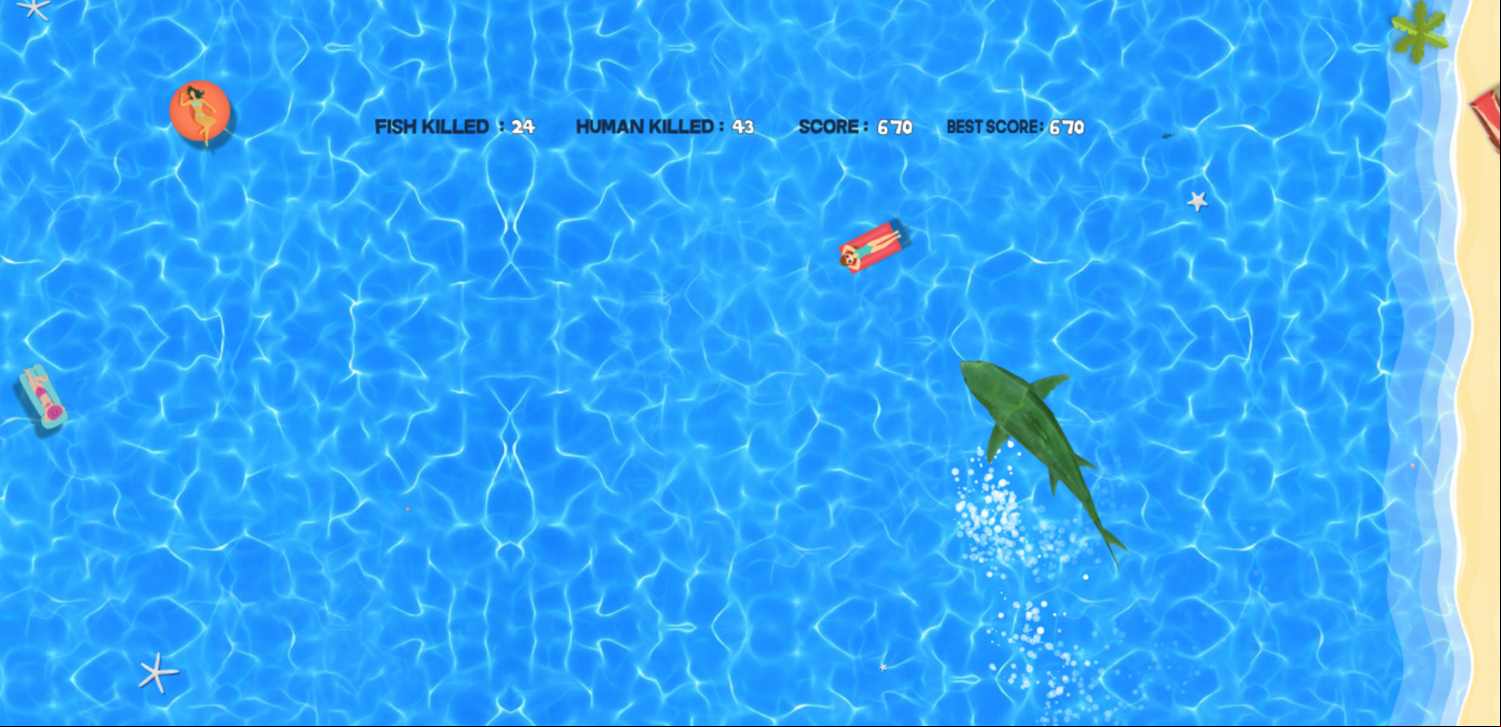 Shark.io Game Screenshot.