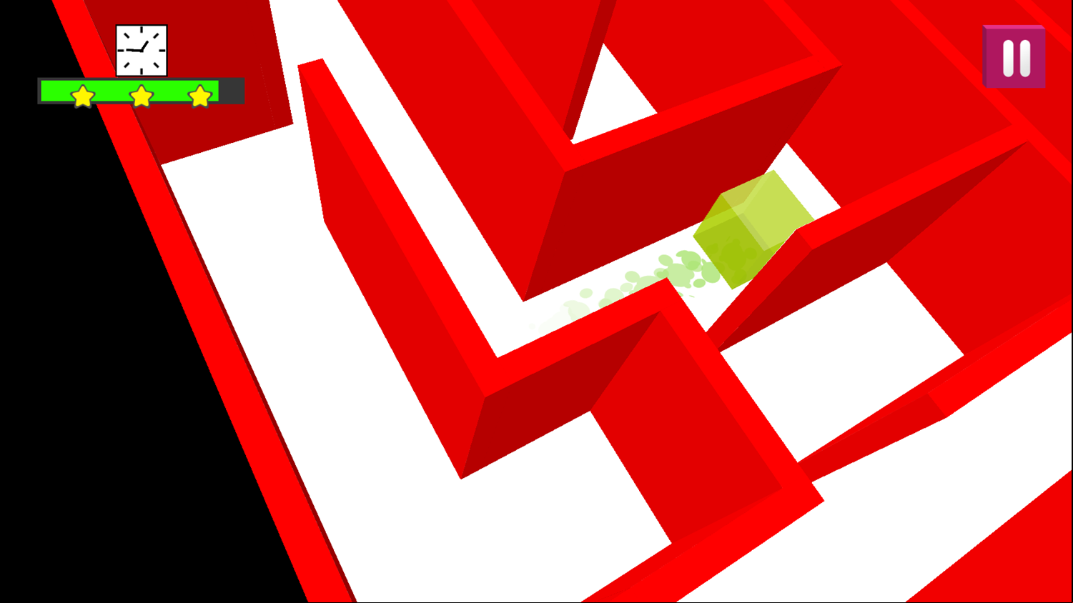 Slime Maze Game Level Play Screenshot.