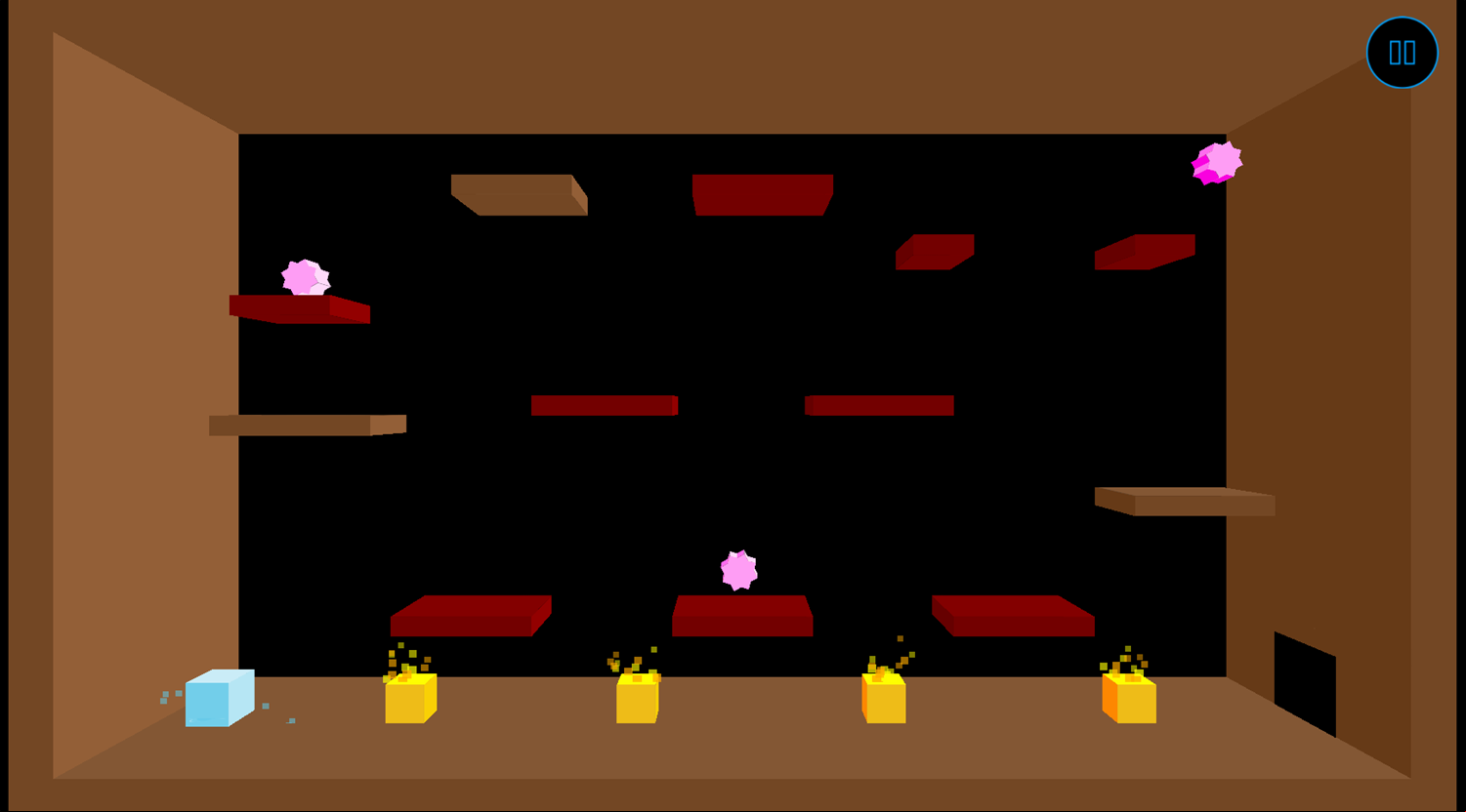 Slime Square Game Level Challenge Screenshot.