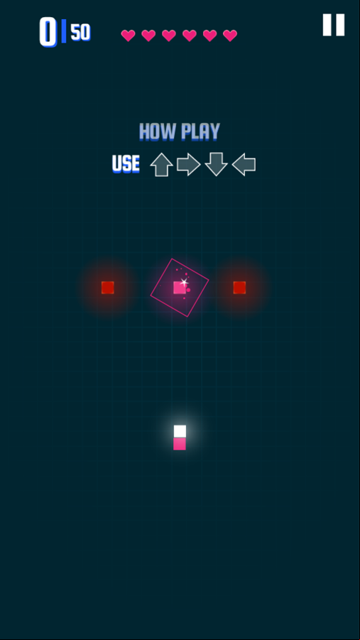 Snake 3000 Game How To Play Screenshot.