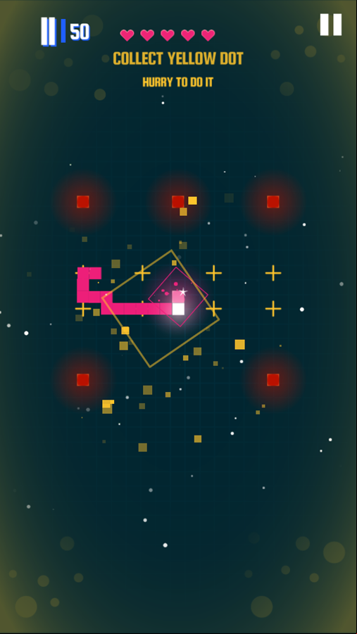 Snake 3000 Game Level Challenge Screenshot.