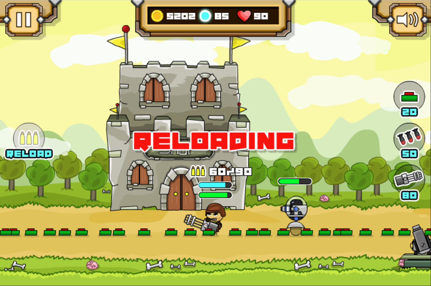 Soldier Legend Game Reloading Screenshot.