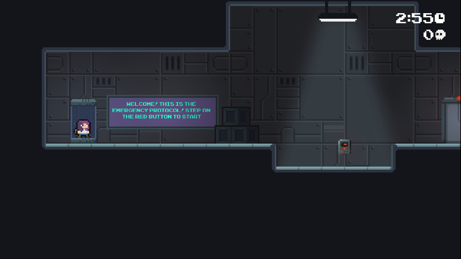Space Survival Game Screenshot.