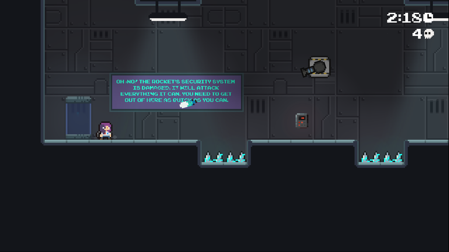 Space Survival Game Rockets Screenshot.
