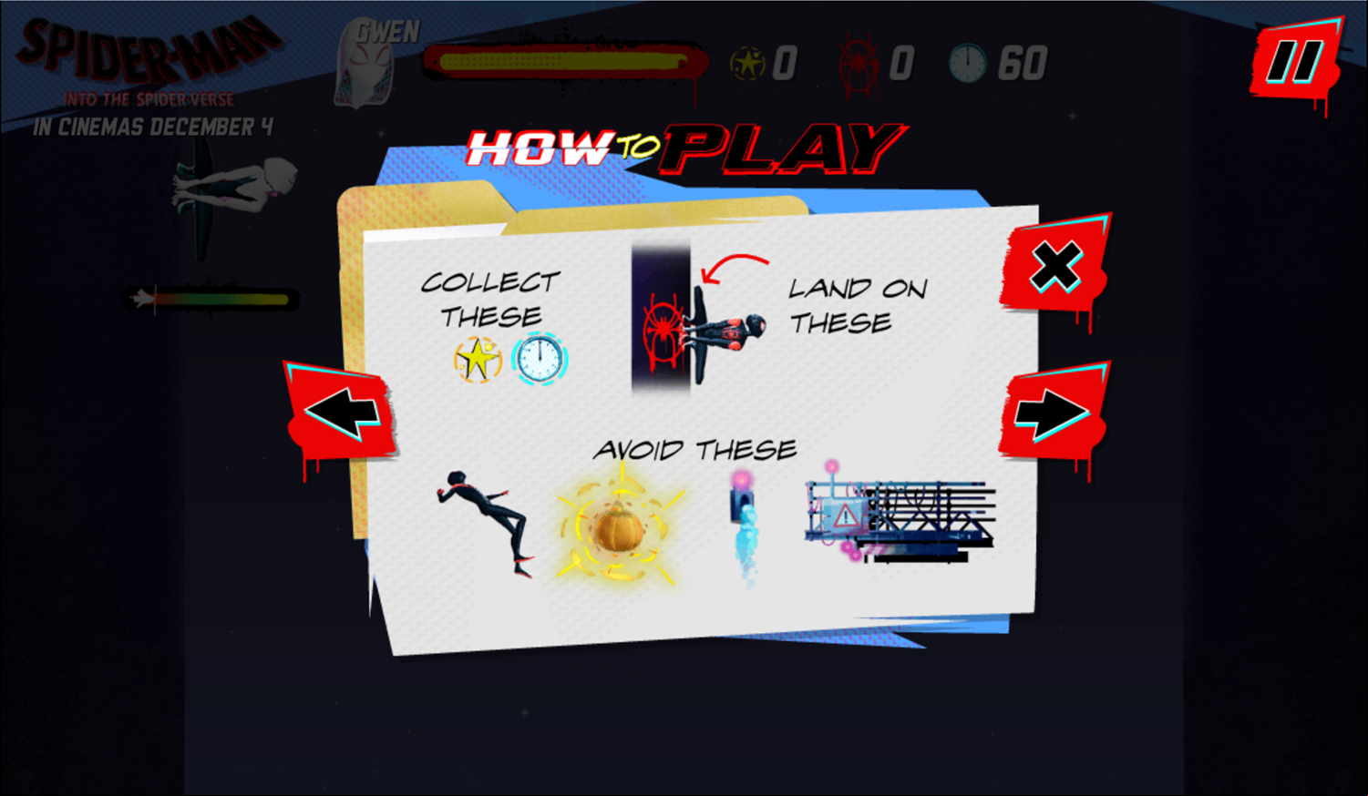 Spider Man Masked Missions How to Play Screenshot.