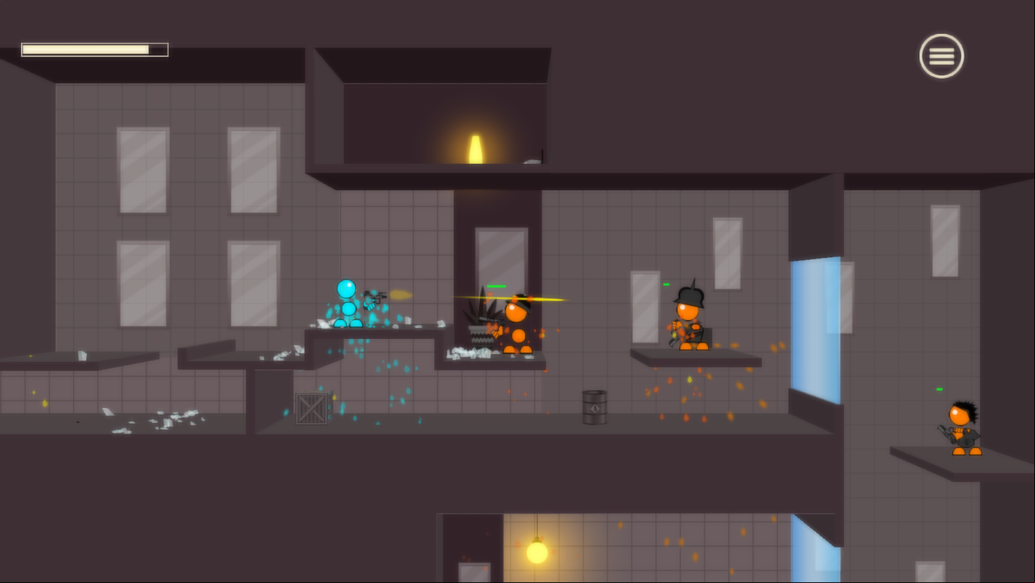Stick Hit 3D Game Next Level Screenshot.