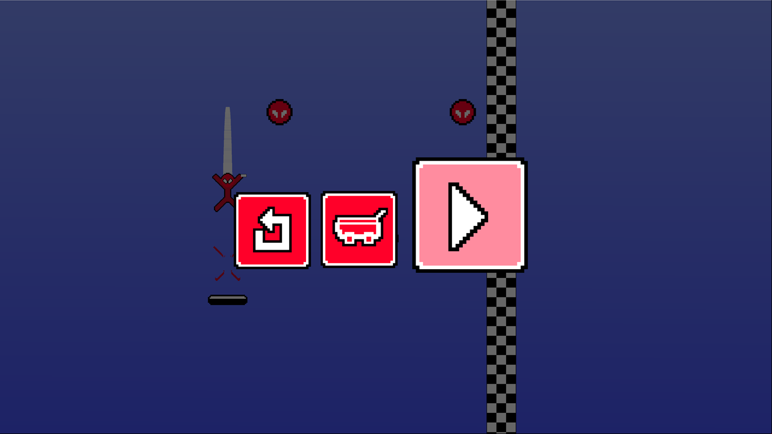 Stickman Rope Heroes Game Complete Screen Screenshot.