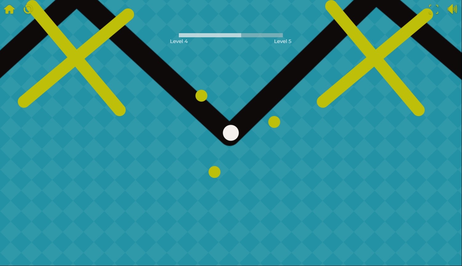 Stop Now Game Level Progress Screenshot.