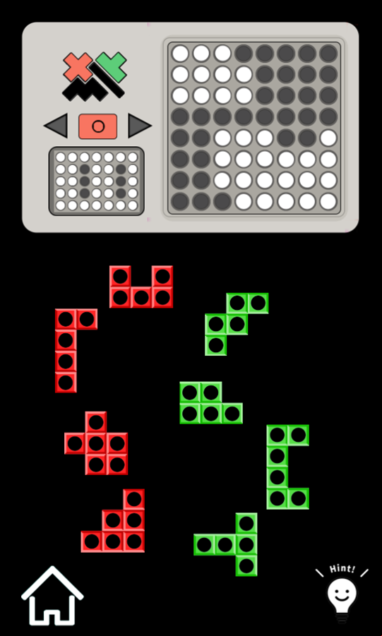 Super Blocks Puzzle Game Final Level Screenshot.