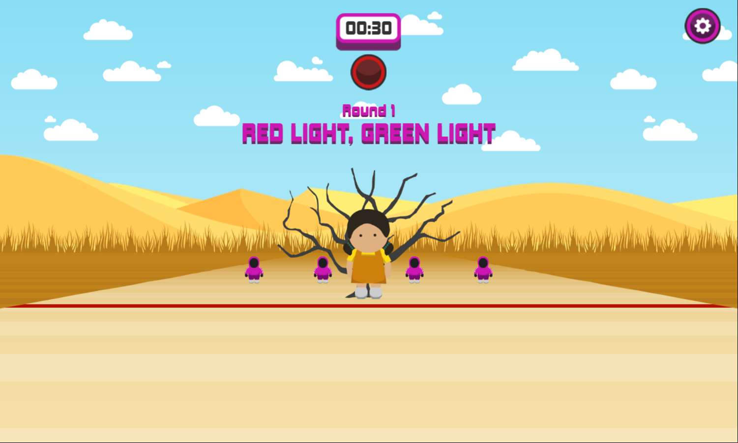 Survival Game Red Light Green Light Screenshot.