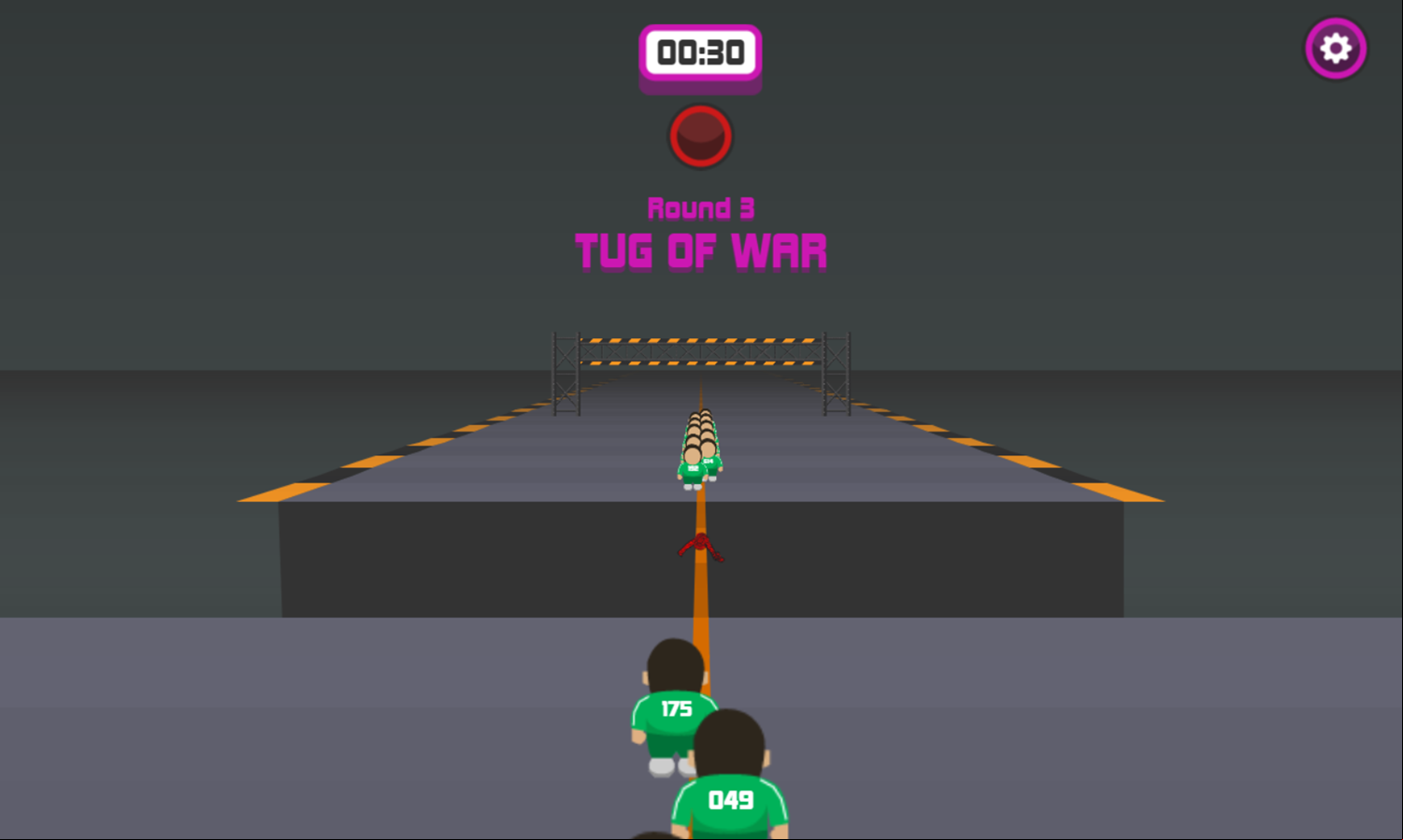 Survival Game Tug Of War Screenshot.