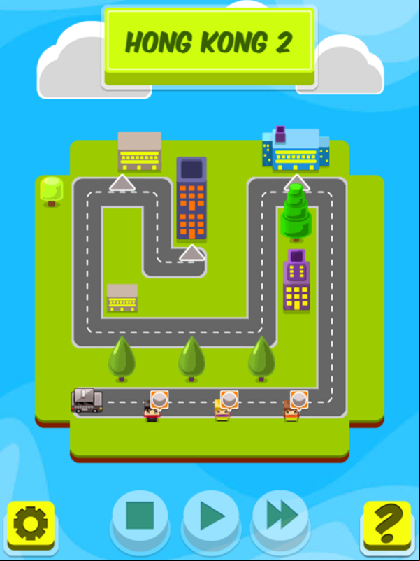 Taxi Pickup Game Next Level Screenshot.