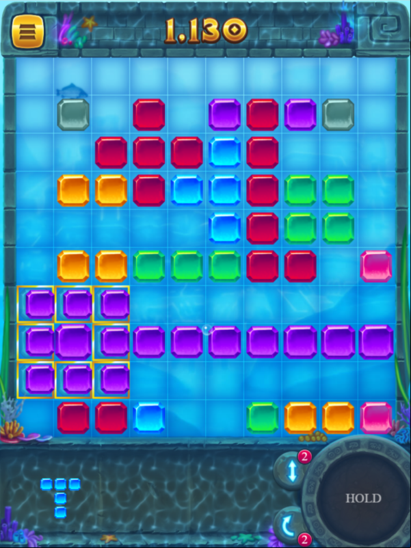 Templok Game Screenshot.