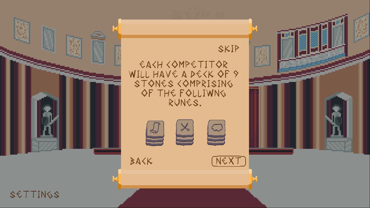 The Gambit Game How To Play Screenshot.