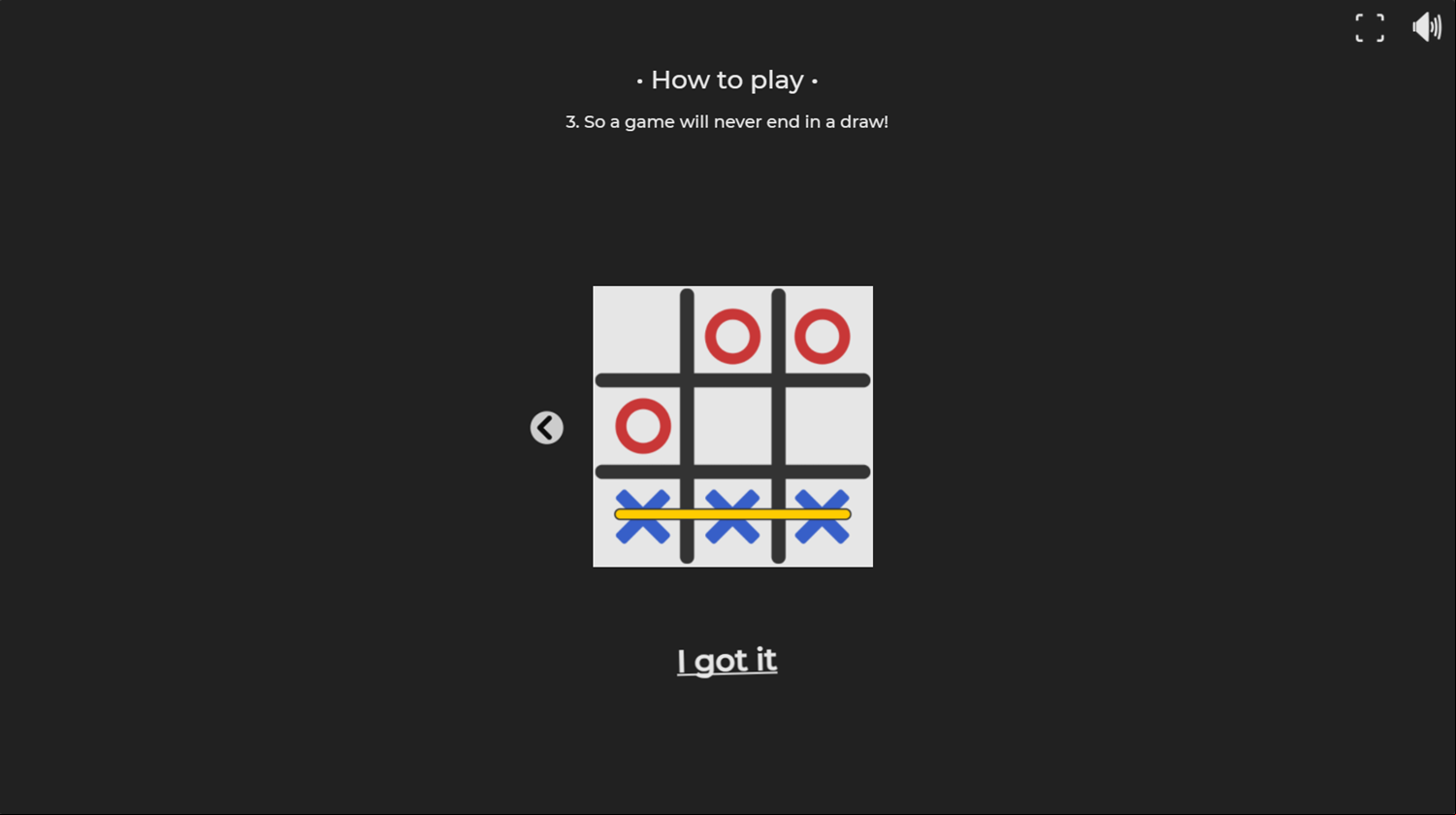 TTT Swap Game Play Tips Screenshot.