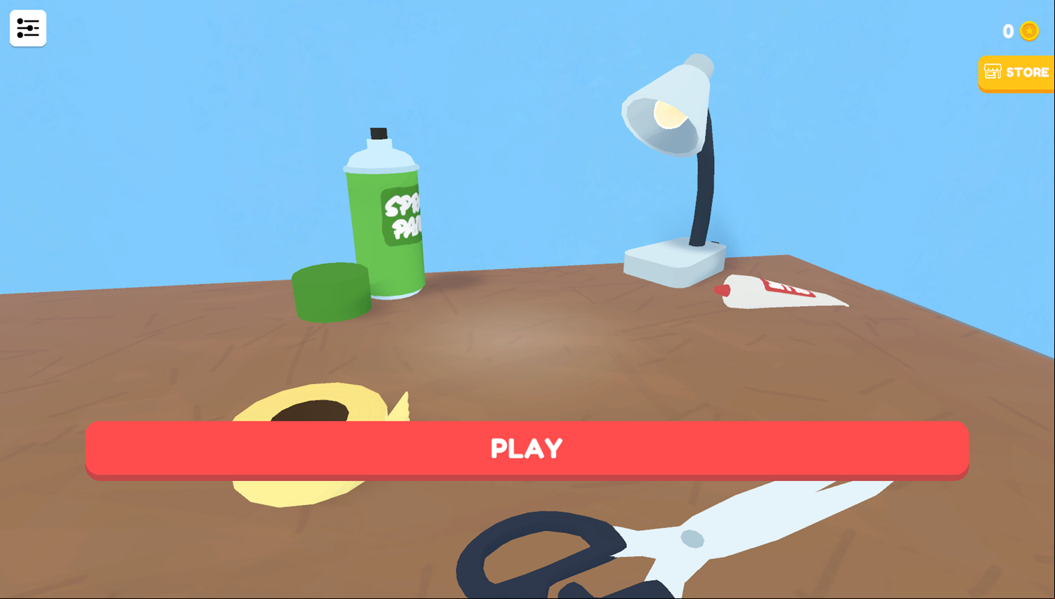 Vehicle Factory Game Welcome Screen Screenshot.