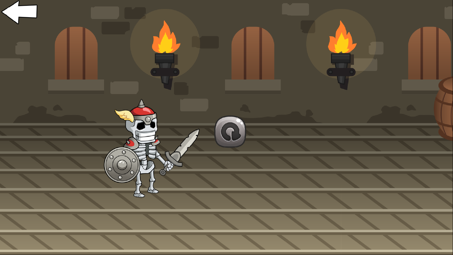 Viking Hunter Game Over Screenshot.