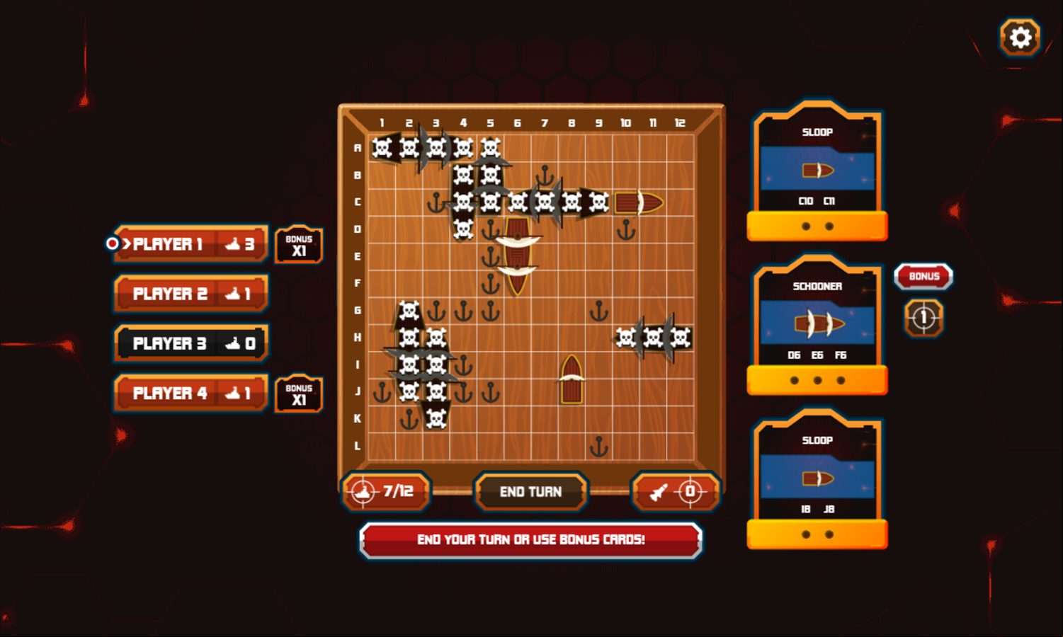 Warship Royale Standard Mode Gameplay Screenshot.